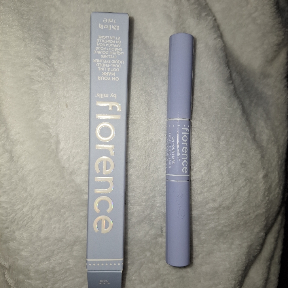 NIP Florence by Mills Duel-Ended Liquid Eyeliner, Black